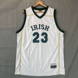 VTG Lebron James High School Throwback Basketball Jersey XXL Tall Irish St Mary